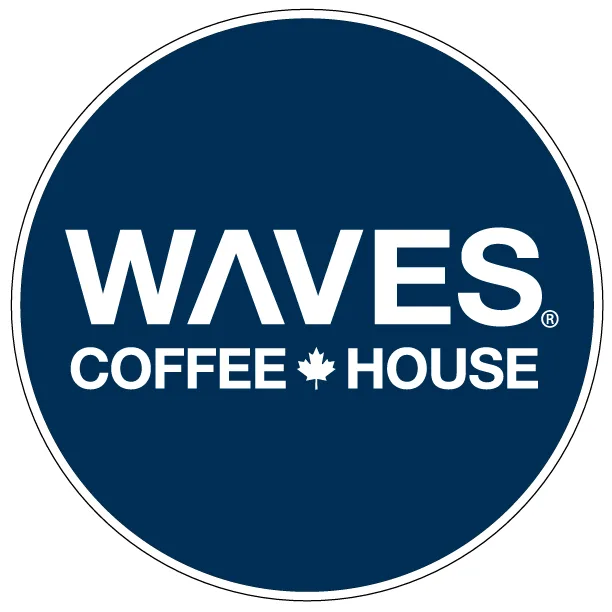 waves coffee house logo