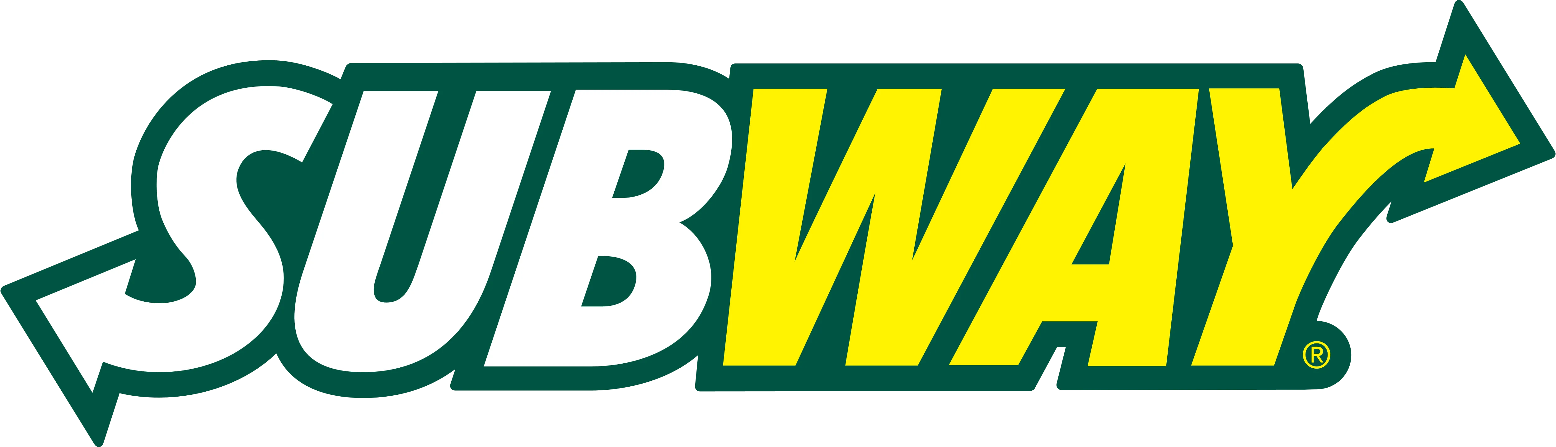 Subway restaurant logo showing Crown Glass’s past commercial glass client